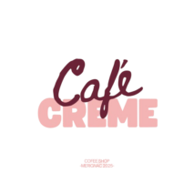 logo café coffee shop moderne design rayures rose et bordeaux removebg preview